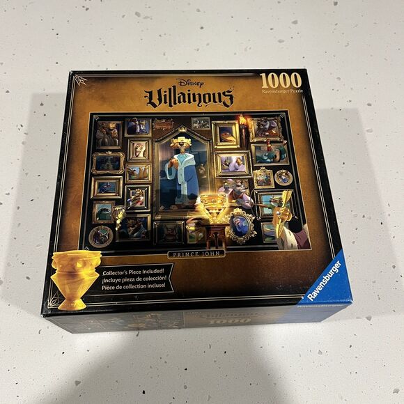Disney Villainous Prince John 1000 Piece Puzzle by Ravensburger EUC Complete - Picture 1 of 2